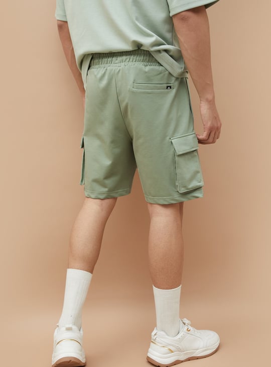 KAPPA Solid Sports Cargo Shorts