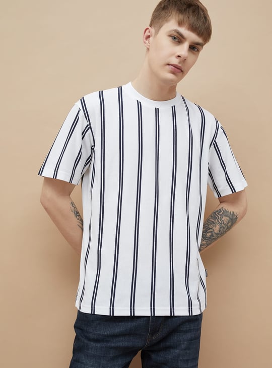FAME FOREVER Striped T-shirt