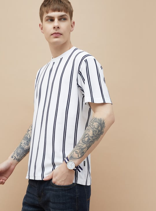 FAME FOREVER Striped T-shirt