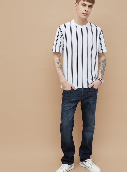 FAME FOREVER Striped T-shirt