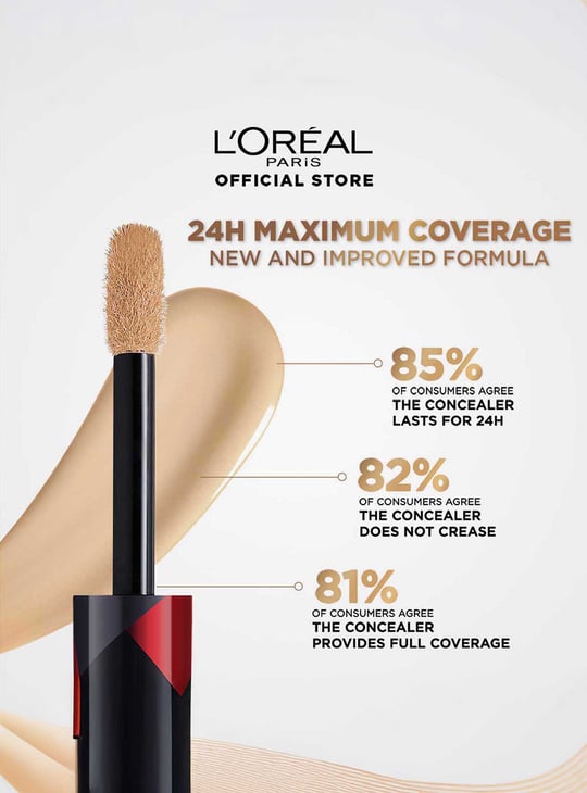 L'OREAL PARIS Infallible Full Wear Concealer - 308 -10ml