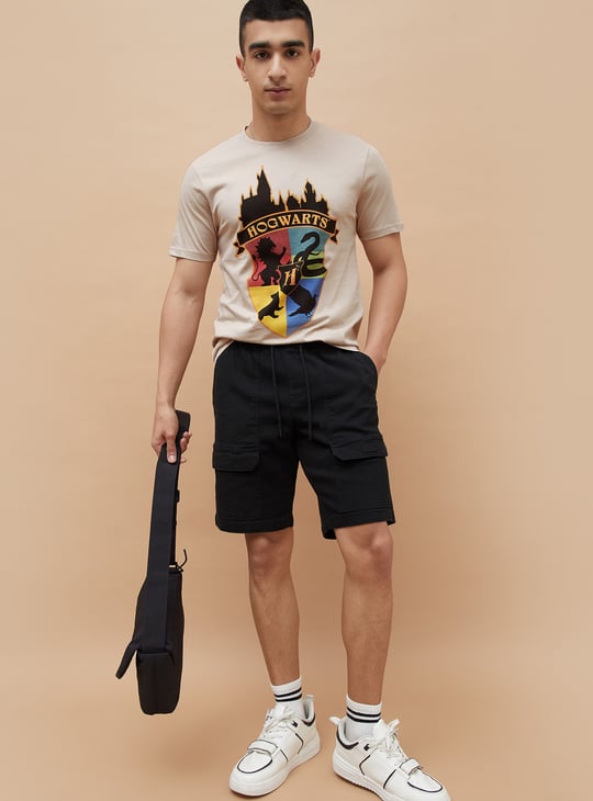 FAME FOREVER Harry Potter Print T-shirt