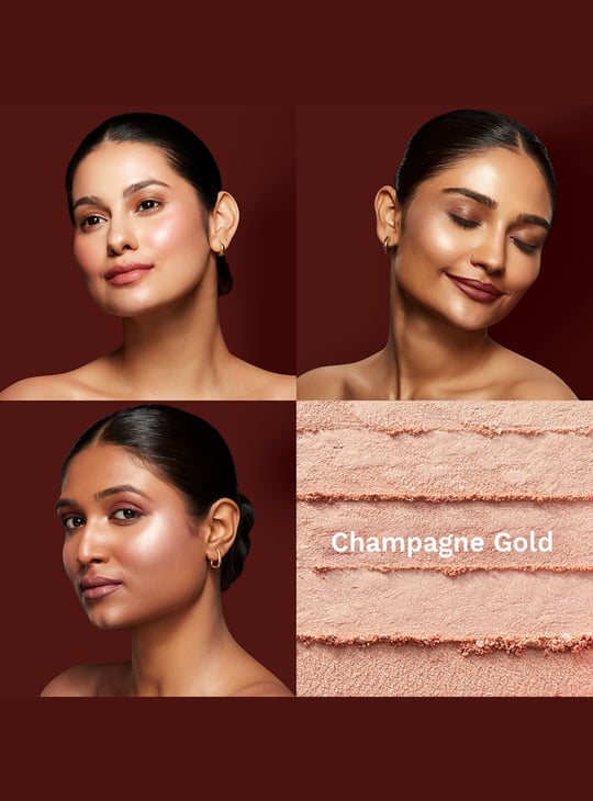 PILGRIM Highlighter Duo The Gold Rhythm Champangne Gold & Rose Gold- 11g