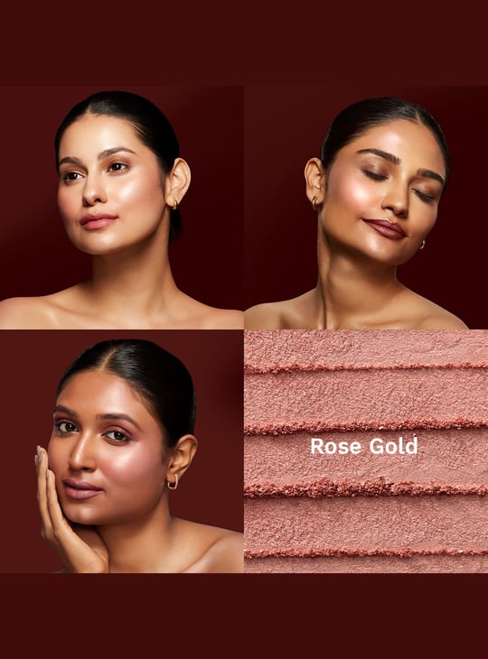 PILGRIM Highlighter Duo The Gold Rhythm Champangne Gold & Rose Gold- 11g