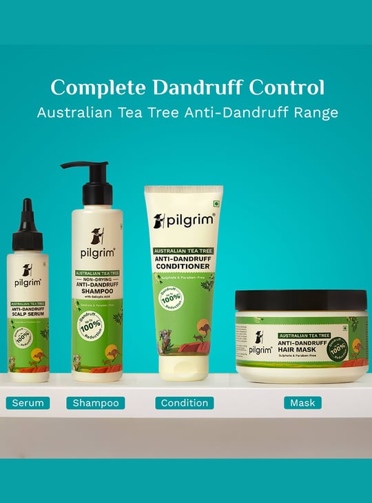 PILGRIM Australian Tea Tree Non-Drying Anti-Dandruff Shampoo - 200ml