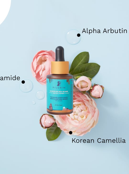 PILGRIM Niacinamide & Alpha Arbutin Skin Clarifying Serum - 30ml