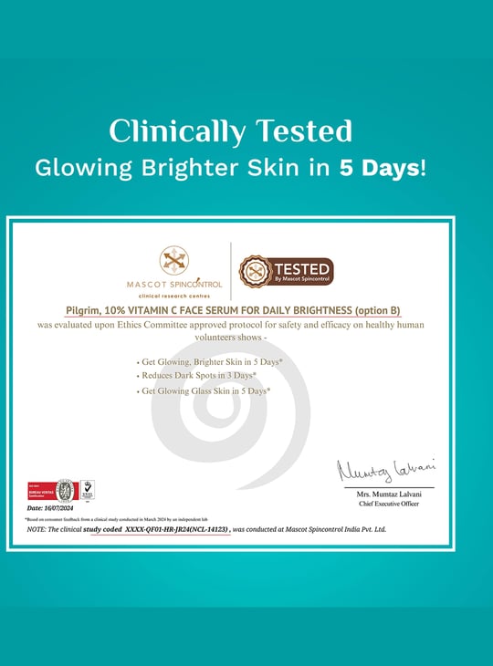 PILGRIM 10 Percent Vitamin C Face Serum - 30ml