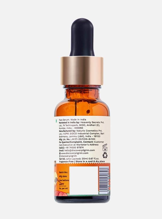 PILGRIM 15 Percent Vitamin C Face Serum - 20ml