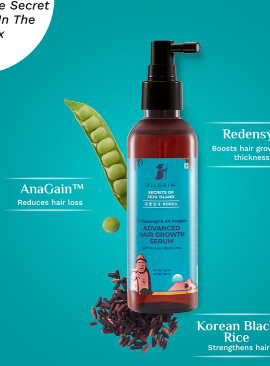 PILGRIM Redensyl & Anagain Advanced Hair Growth Serum - 100ml