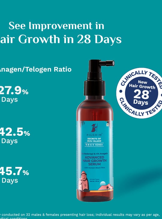PILGRIM Redensyl & Anagain Advanced Hair Growth Serum - 100ml