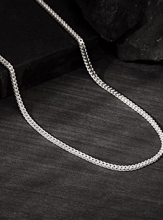 GIVA Sterling Silver Love Chain