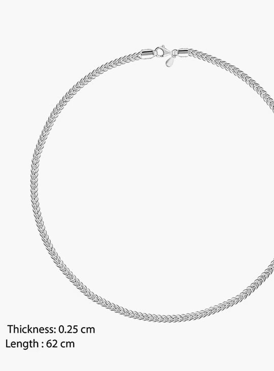 GIVA Sterling Silver Love Chain