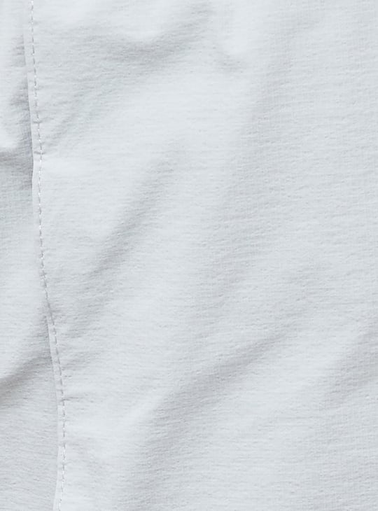 KAPPA Solid Relaxed Fit Sports Cargo Track Pants