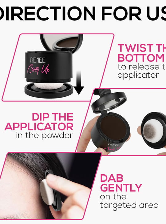 RENEE Cover Up Hair Powder- Brown - 4g