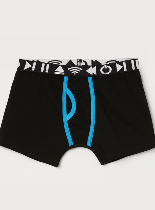 FAME FOREVER Boys Assorted Trunks - Pack of 2