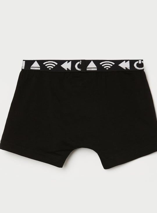 FAME FOREVER Boys Assorted Trunks - Pack of 2
