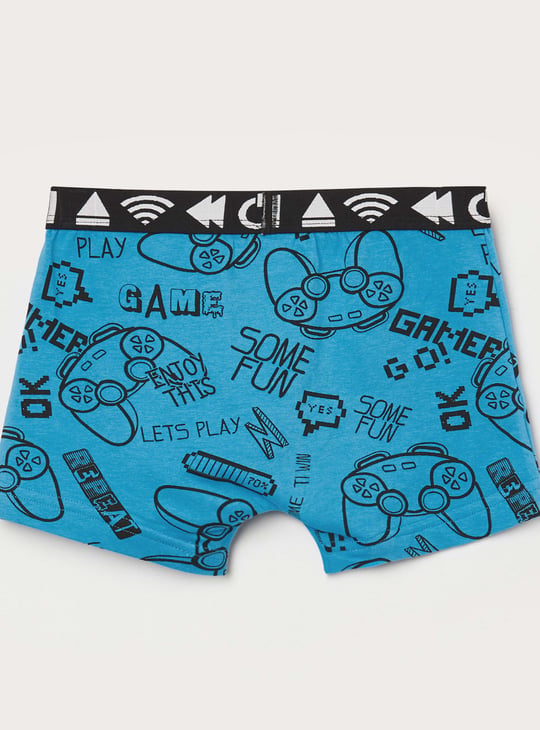 FAME FOREVER Boys Assorted Trunks - Pack of 2