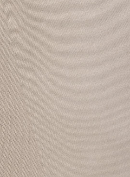 CODE Solid Wide Leg Cropped Trousers