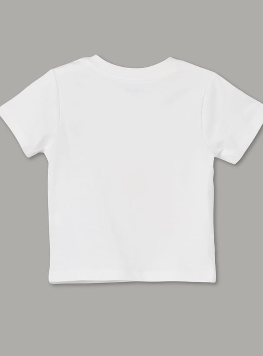 JUNIOR BABY Boys Printed T-shirt with Joggers