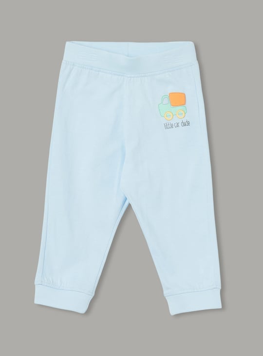 JUNIOR BABY Boys Printed T-shirt with Joggers