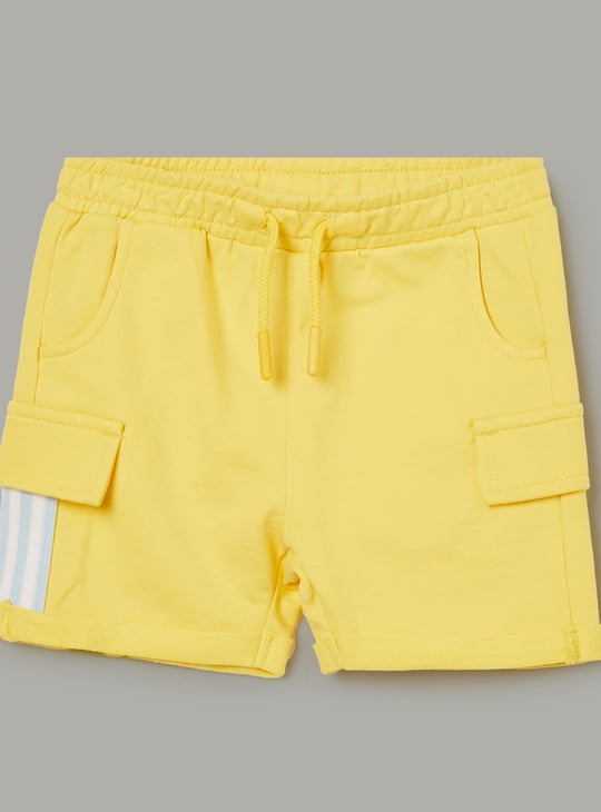 JUNIORS Boys Applique T-shirt with Cargo Shorts