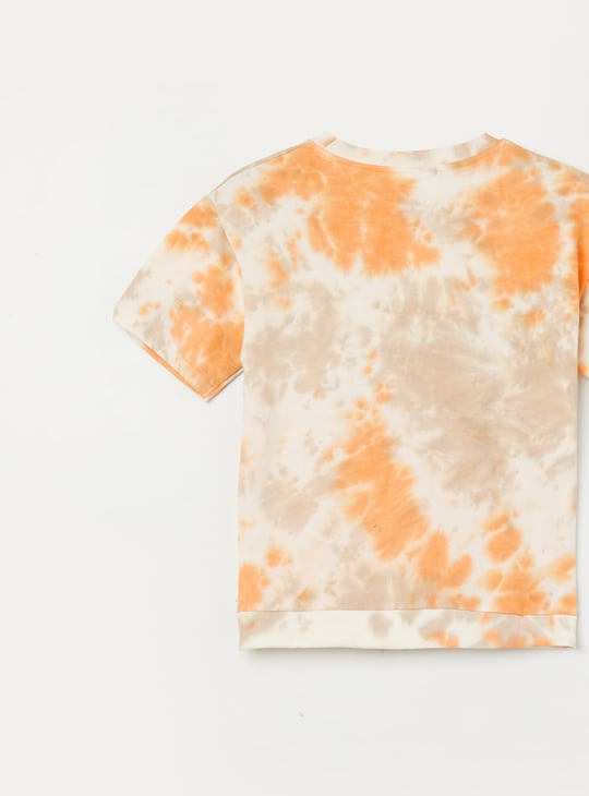 FAME FOREVER Boys Tie & Dye T-shirt