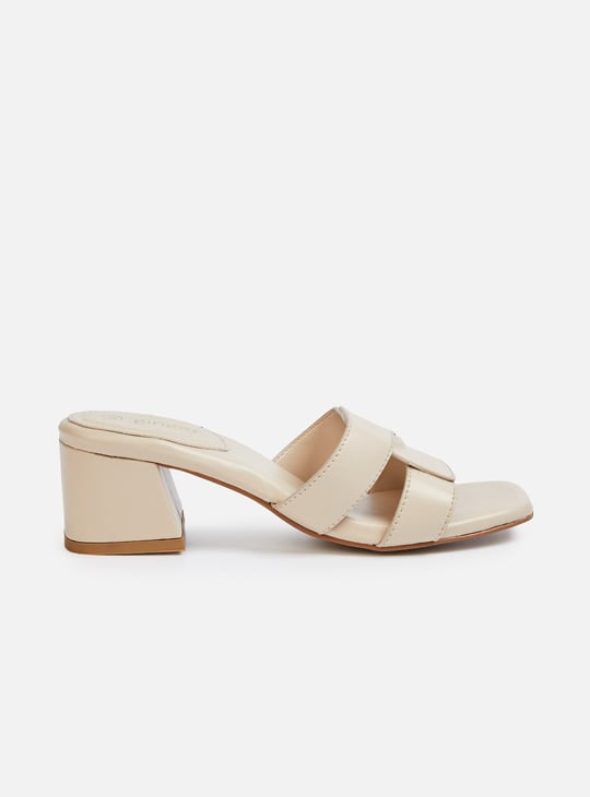 GINGER Solid Block Heels