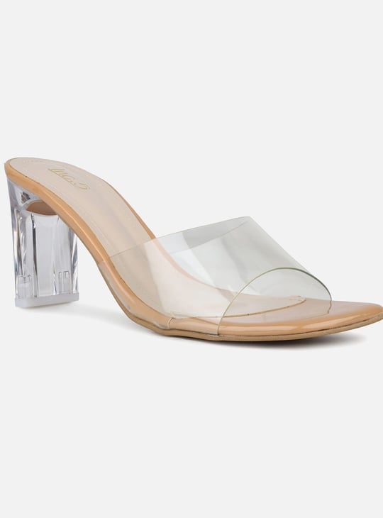 INC.5 Transparent Block Heels