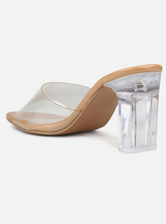 INC.5 Transparent Block Heels