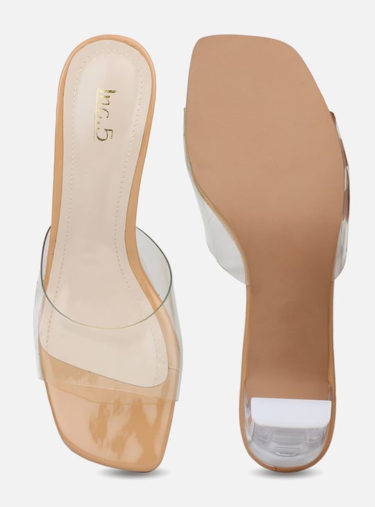 INC.5 Transparent Block Heels