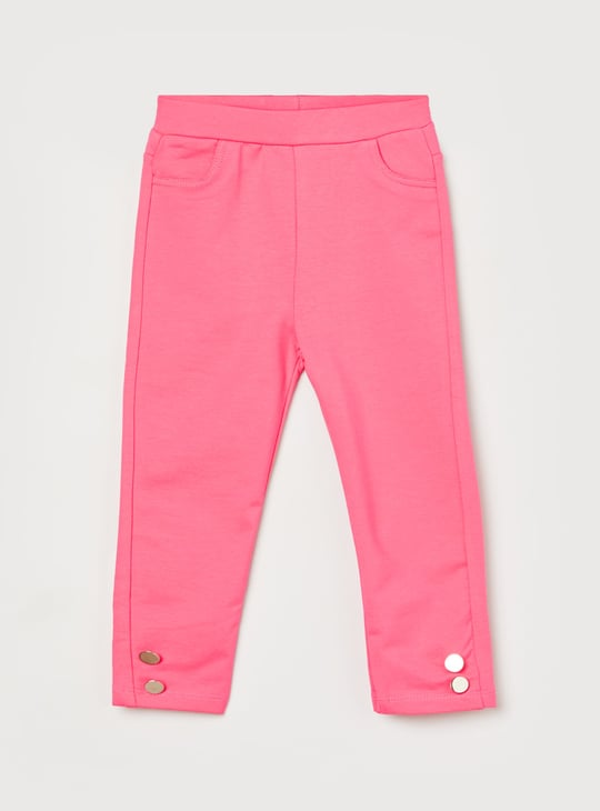 JUNIORS Girls Solid Treggings