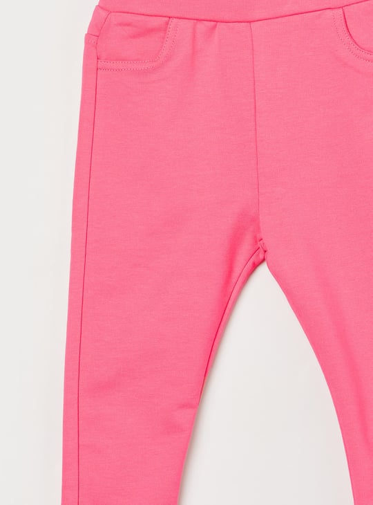 JUNIORS Girls Solid Treggings