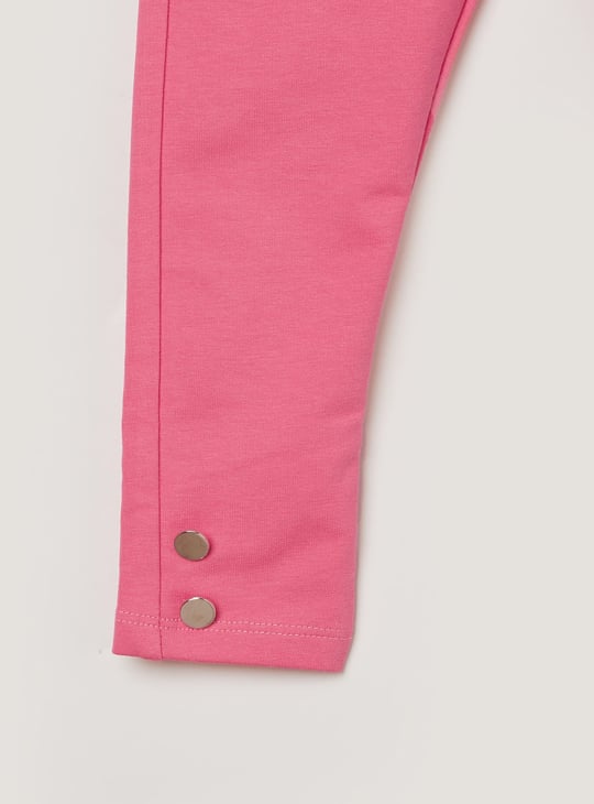 JUNIORS Girls Solid Treggings