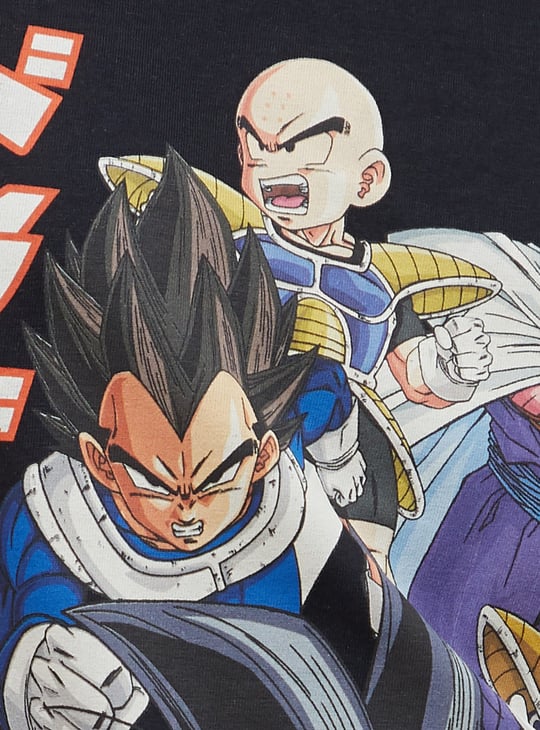 GINGER Dragon Ball Z Print T-shirt
