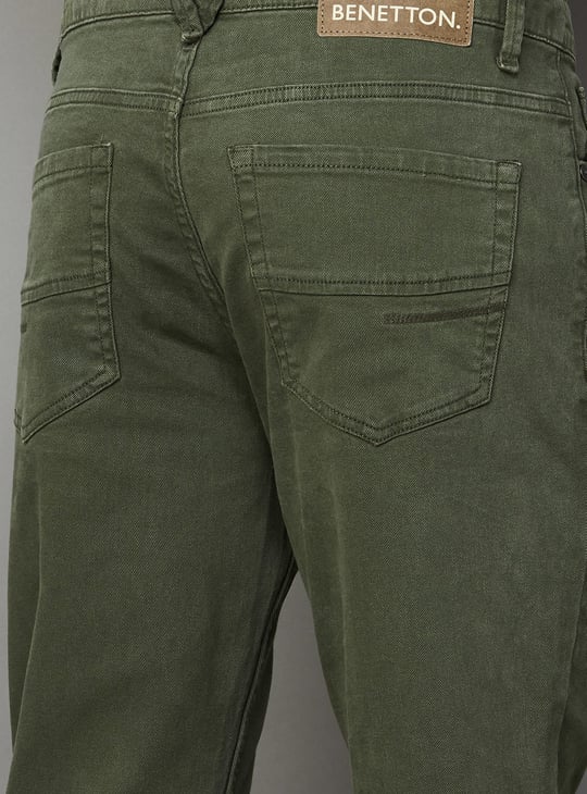 UNITED COLORS OF BENETTON Coloured Slim Tapered Jeans