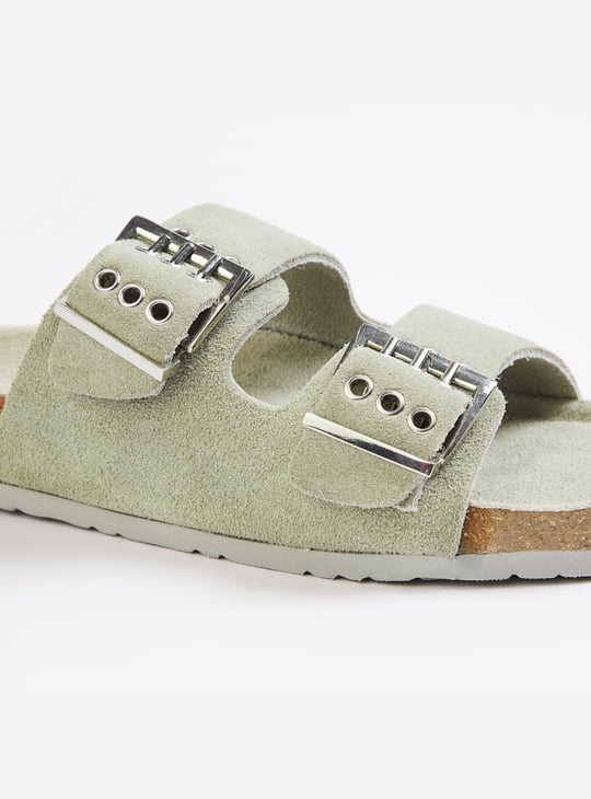GINGER Suede Flats