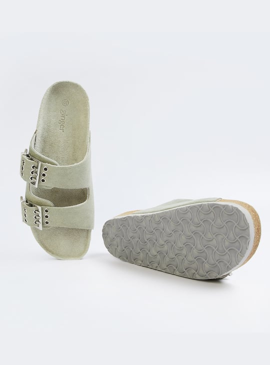 GINGER Suede Flats