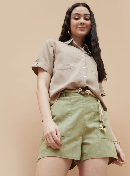 FAME FOREVER Solid Shorts