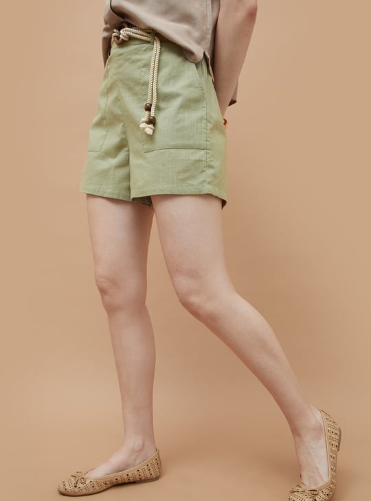 FAME FOREVER Solid Shorts