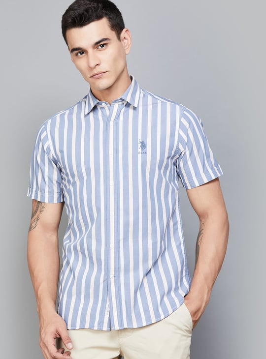 U.S. POLO ASSN. Striped Regular Fit Shirt