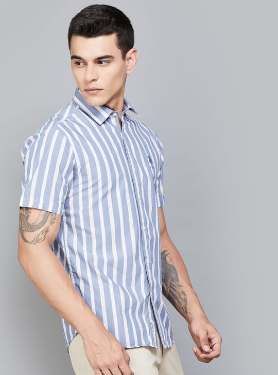 U.S. POLO ASSN. Striped Regular Fit Shirt