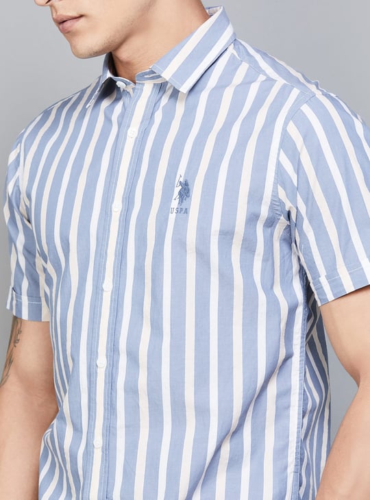 U.S. POLO ASSN. Striped Regular Fit Shirt