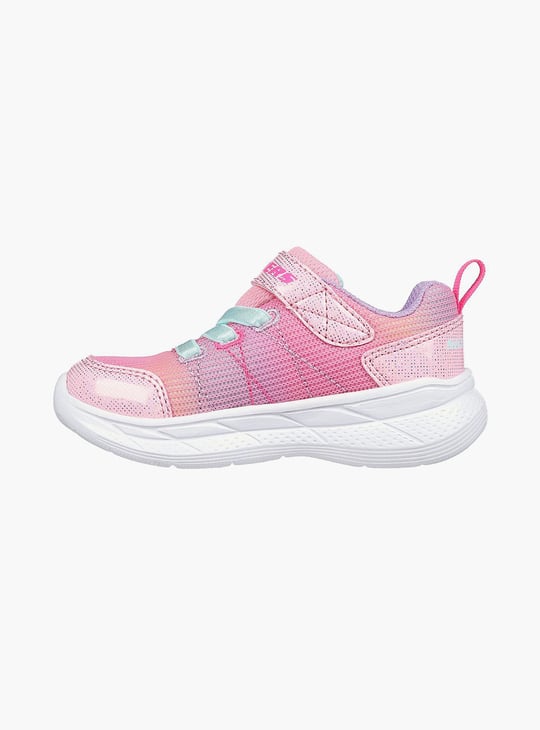 SKECHERS Girls Snap Sprints 2 Velcro Shoes
