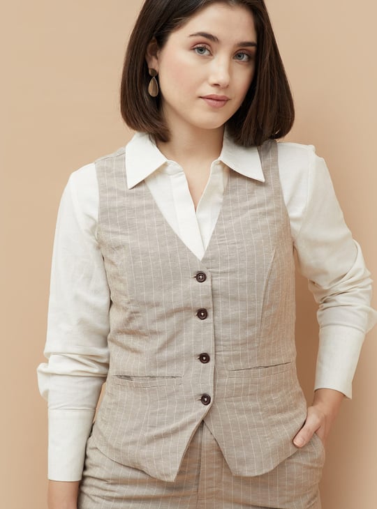 CODE CLASSIC Striped Vest Top