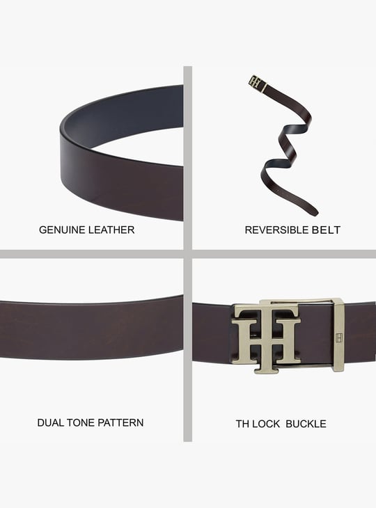 TOMMY HILFIGER Solid Reversible Belt