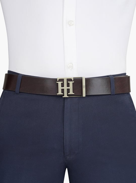 TOMMY HILFIGER Solid Reversible Belt