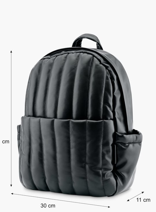 FASTRACK Puff and Pack Quilted Laptop Backpack