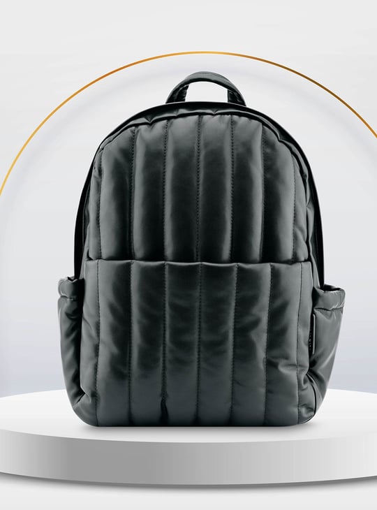 FASTRACK Puff and Pack Quilted Laptop Backpack