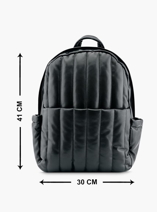FASTRACK Puff and Pack Quilted Laptop Backpack