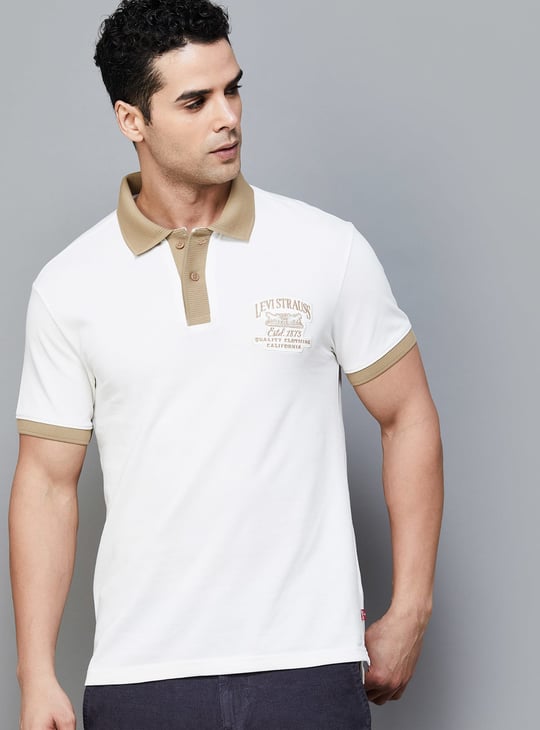 LEVI'S Solid Polo T-shirt